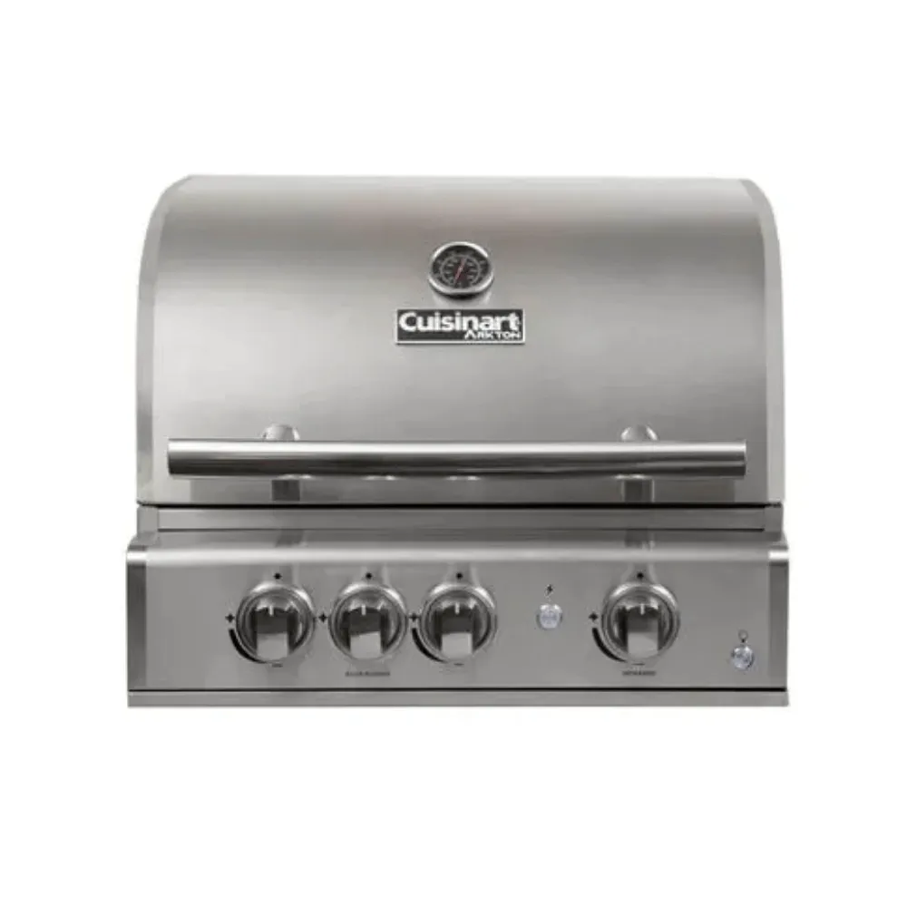 Churrasqueira Premium a Gás 3 Queimadores 220V Cuisinart Arkton