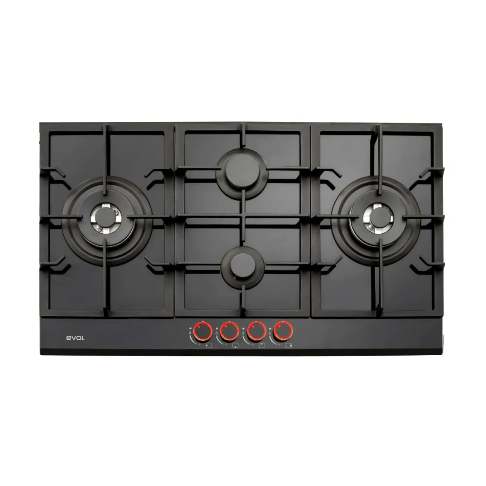 Cooktop a gás 4Q Glass Evol