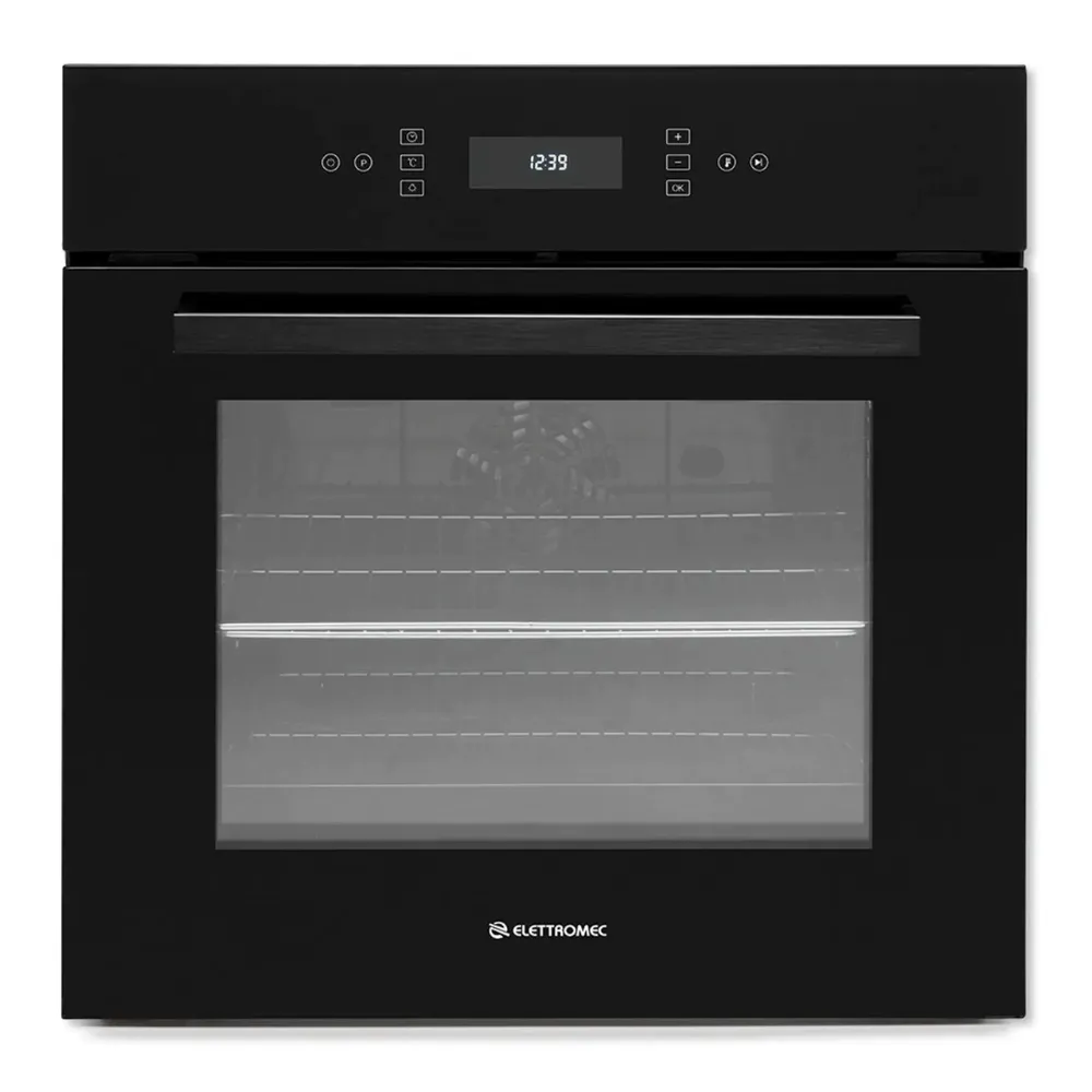FORNO VETRO MULTIFUNÇÃO DIGITAL 60CM ELETTROMEC