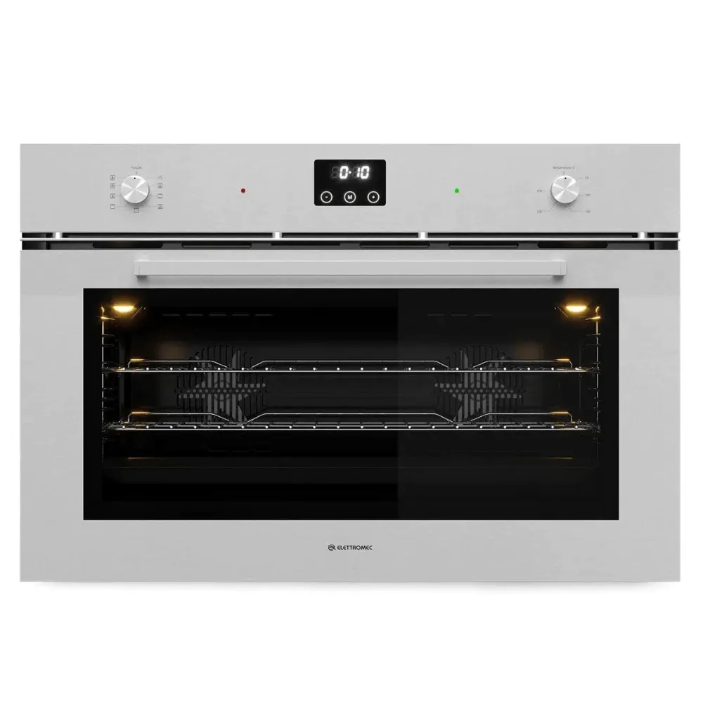 FORNO LUCE MULTIFUNÇÃO ELETRÔNICO 90CM 220V ELETTROMEC