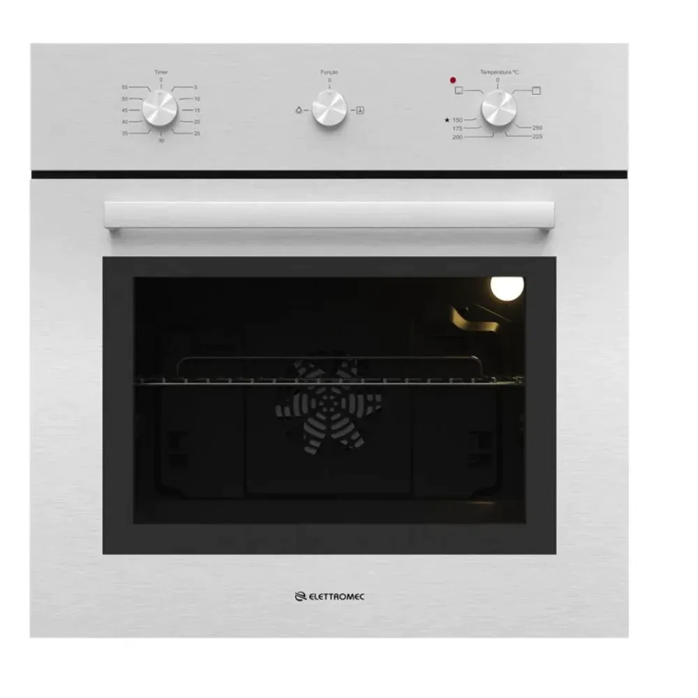 FORNO LUCE GÁS 60CM 220V ELETTROMEC