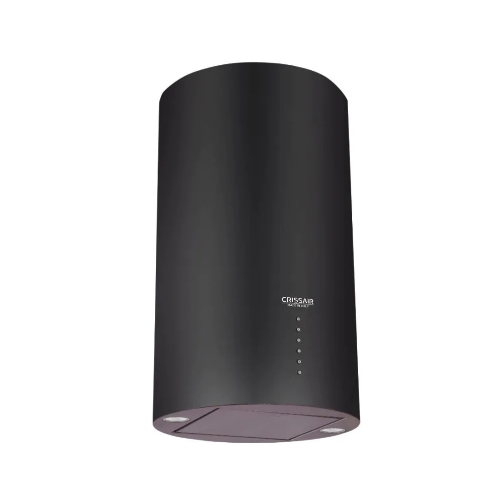 Coifa Isola Cilindro Black Crissair