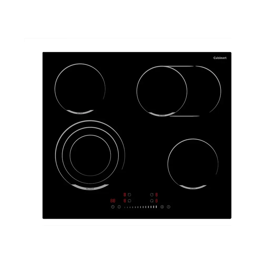 Cooktop Elétrico 4 Zonas 60cm 220v Cuisinart Arkton