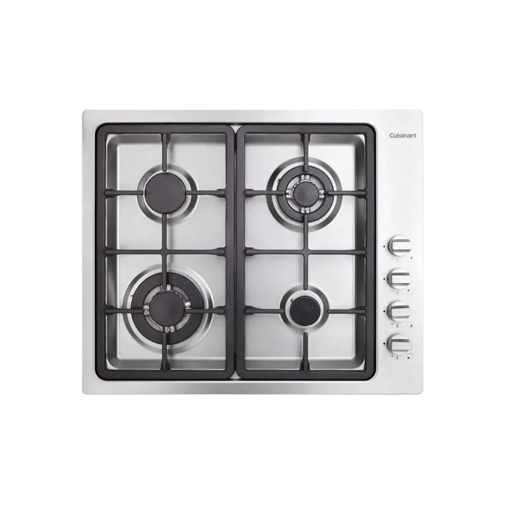 Cooktop a Gás 4 Queimadores 60cm 220V Cuisinart Arkton Aço Inox