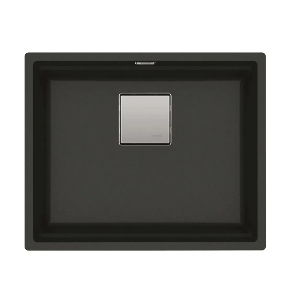 Cuba De Embutir Kubus Onyx Fragranite Franke 52x42 com Acessórios