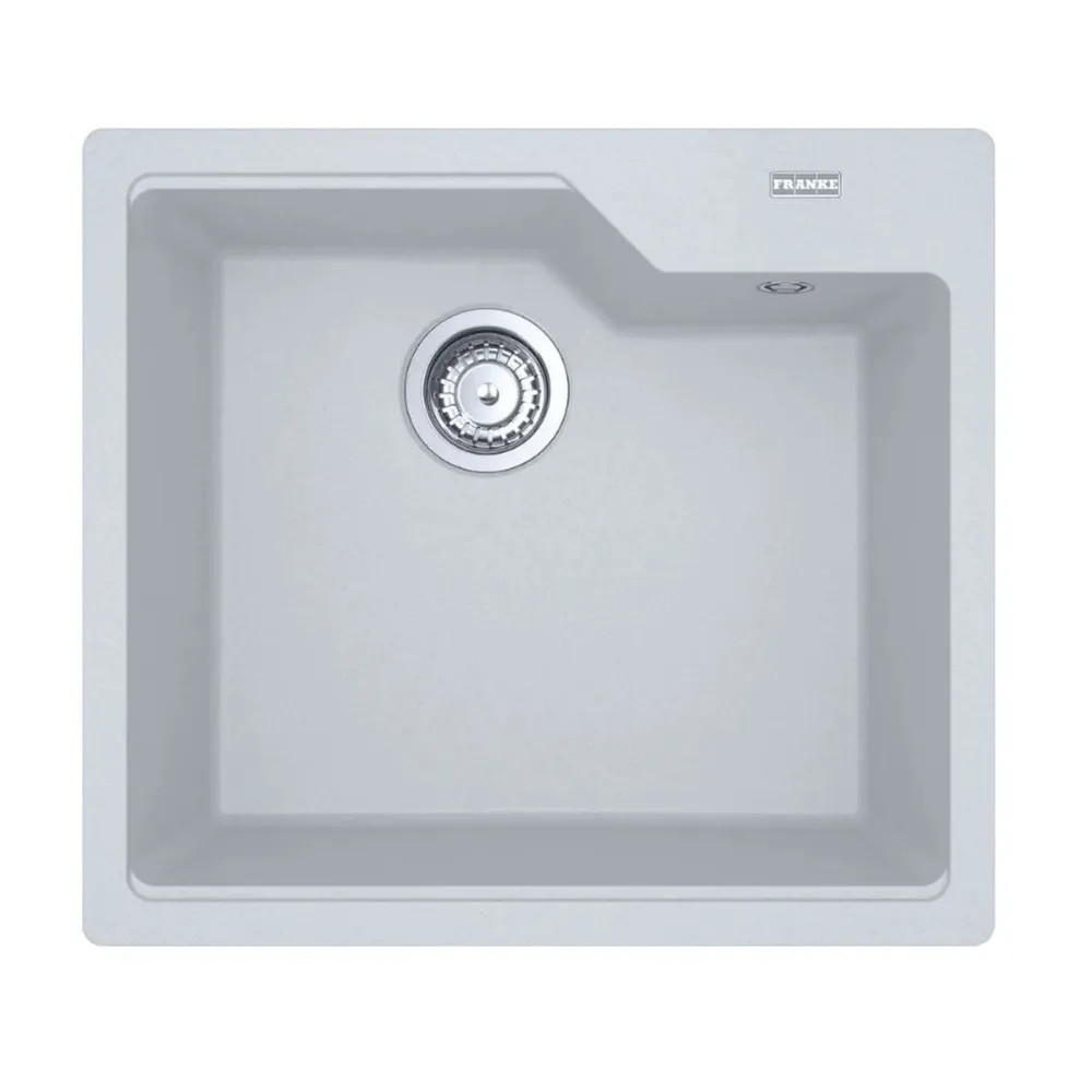 Cuba Única de Sobrepor Urban Fragranite Pure White Franke 56cm