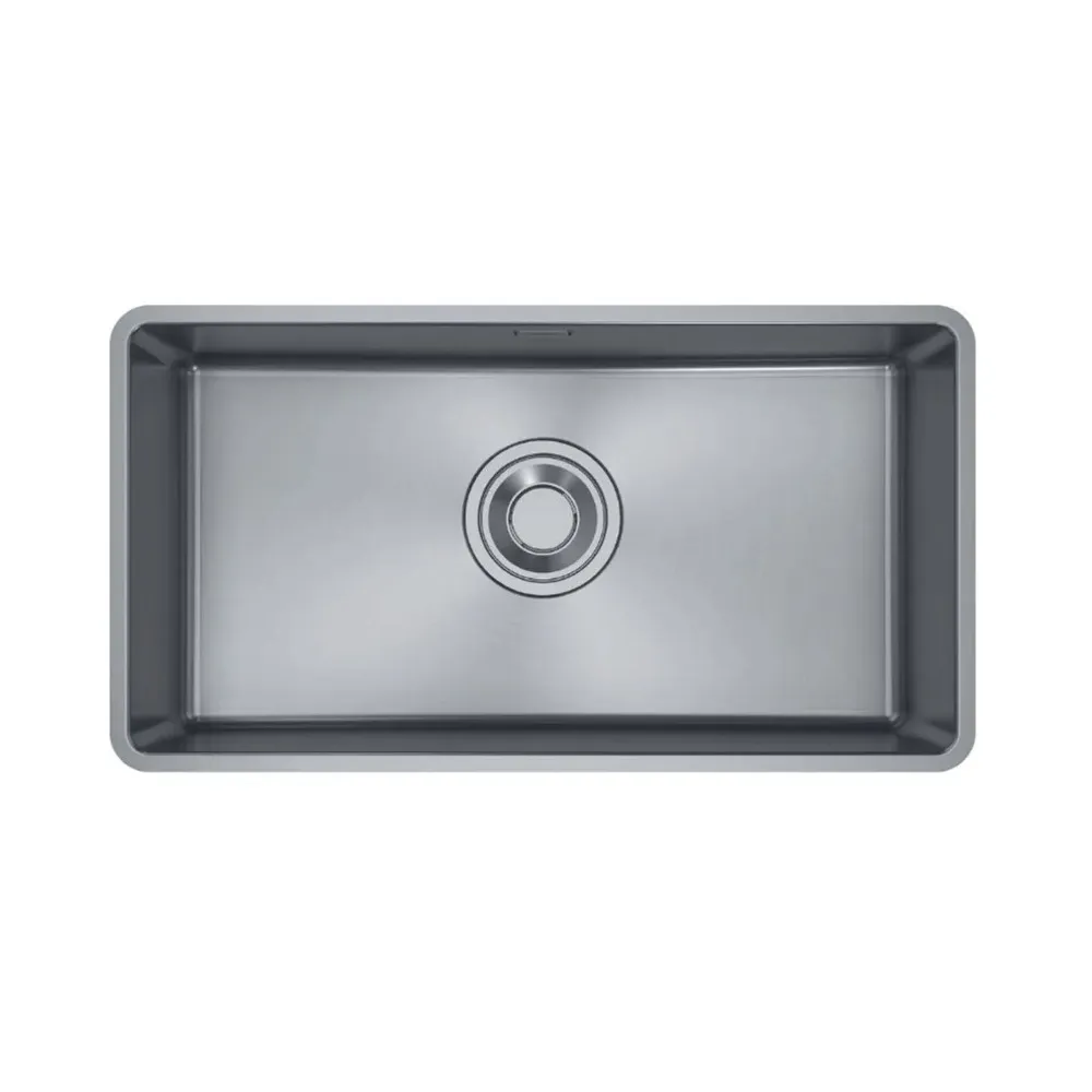 Cuba de embutir em aço inox Maris Quiet MQX 110-82 82x42cm com acessórios