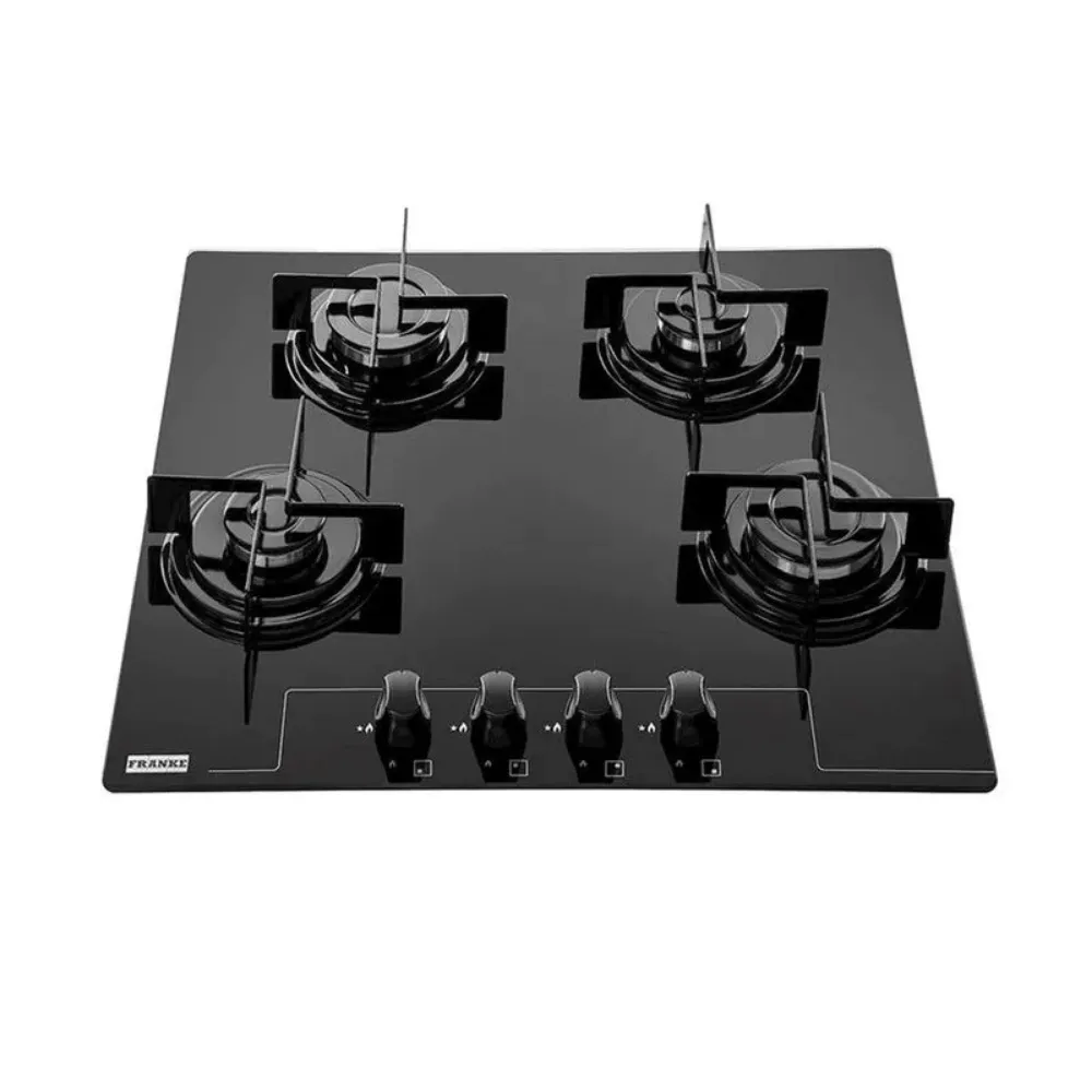 Cooktop a Gás Glass Franke 60G 59x52 c/ 4 Queimadores
